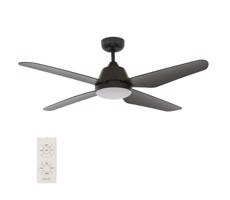 Lucci air Lucci Air 212998 - LED Stropný látor ARIA LED/18W/230V čierna + DO