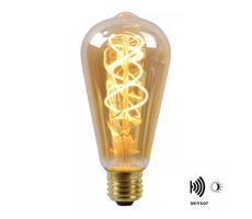 Lucide LED Žiarovka so senzorom súmraku FILAMENT E27/4W/230V 2200K - Lucide 49034/04/62