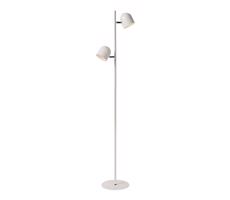 Lucide Lucide 03703/10/31 - LED Stojacia lampa SKANSKA-LED 2xLED/5W/230V biela