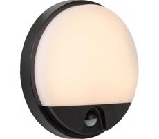 Lucide Lucide 22863/10/30 - LED Vonkajšie svietidlo so senzorom HUPS LED/10W/230V IP54