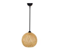 Luster na lanku JUTE 1xE27/60W/230V béžová