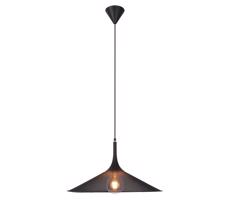 Luster na lanku KIRUNA 1xE27/40W/230V pr. 50 cm čierna