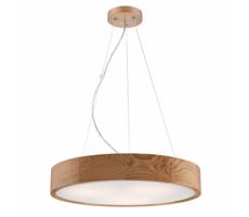 Luster na lanku OAK 3xE27/60W/230V dub ø 47,5 cm - FSC certifikované