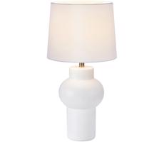 Markslöjd Markslöjd 108450 - Stolná lampa SHAPE 1xE27/40W/230V biela