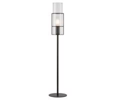 Markslöjd Markslöjd 108556 - Stolná lampa TUBO 1xE14/40W/230V 65 cm čierna/číra