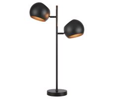 Markslöjd Markslöjd 108691 - Stojacia lampa EDGAR 2xE14/40W/230V čierna