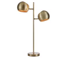 Markslöjd Markslöjd 108692 - Stojacia lampa EDGAR 2xE14/40W/230V zlatá