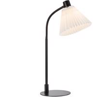 Markslöjd Markslöjd 108697 - Stolná lampa MIRA 1xE14/40W/230V čierna/biela