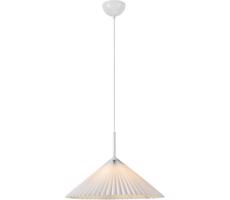 Markslöjd Markslöjd 108711 - Luster na lanku PLISADO 1xE27/40W/230V pr. 50 cm biela