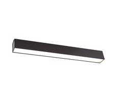 MAXLIGHT MAXLIGHT C0190 - LED Stropné svietidlo LINEAR LED/18W/230V 57 cm čierna