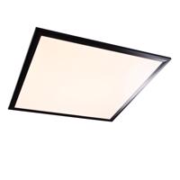 Modern LED paneel zwart 44,5x44,5 cm incl. LED dim to warm - Akkie