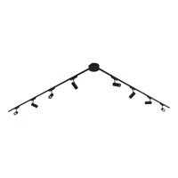 Modern railsysteem met 8 spots zwart 1-fase 400 cm - Magnetic Gert