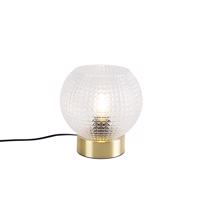 Mosadzná stolná lampa v štýle art deco - Sphere