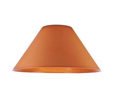 Náhradné tienidlo k stolnej lampe E14 21x11 cm oranžová