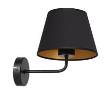 Nástenná lampa ARDEN 1xE27/60W/230V čierna/zlatá