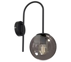 Nástenná lampa CAMBRIDGE 1xE14/60W/230V čierna