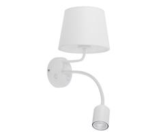 Nástenná lampa MAJA 1xE27/15W/230V + 1xGU10/10W/230V biela