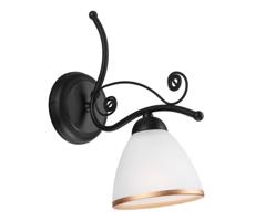 Nástenná lampa RETRO II 1xE27/60W/230V čierna matná