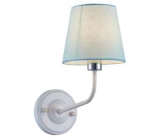 Nástenná lampa YORK 1xE14/60W/230V biela/modrá