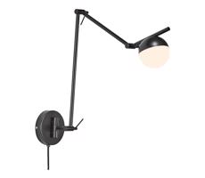 Nordlux Nordlux - Nástenná lampa CONTINA 1xG9/5W/230V čierna