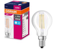 Osram LED Žiarovka FILAMENT P40 E14/4W/230V 4000K - Osram