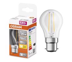 Osram LED Žiarovka FILAMENT P45 B22d/3W/230V 2700K - Osram