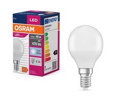 Osram LED Žiarovka P40 E14/4,9W/230V 4000K - Osram