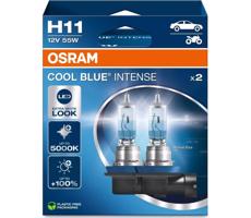 Osram SADA 2x Autožiarovka COOL MODRÁ H11 PGJ19-2/55W/12V 5000K - Osram