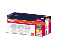 Osram SADA 3x LED Žiarovka PAR16 GU10/4,5W/230V 2700K - Osram