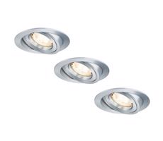 Paulmann Paulmann 92623- SADA 3xLED-GU10/4W Stmievateľné kúpeľňové svietidlo PREMIUM 230V