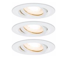 Paulmann Paulmann 92898-SADA 3x LED GU10/7W IP65 Kúpeľňové podhľadové svietidlo NOVA 230V