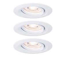 Paulmann Paulmann 92971 - SADA 3x LED/4,2W IP23 Kúpeľňové podhľadové svietidlo NOVA 230V