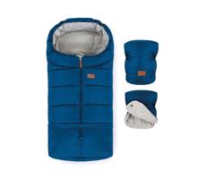 PETITE&MARS Set zimný Jibot 3v1 Jasie Ocean Blue