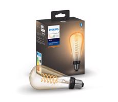 Philips LED Stmievateľná žiarovka Philips Hue WHITE FILAMENT ST72 E27/7W/230V 2100K