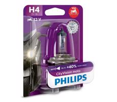 Philips Motožiarovka Philips X-TREME CITY VISION MOTO 12342CTVBW H4 P43t-38/55W/12V 3200K