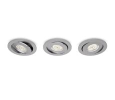 Philips Philips 59183/48/16 - SADA 3x LED podhľadové svietidlo ASTEROPE LED/4,5W/230V