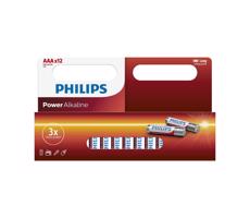 Philips Philips LR03P12W/10 - 12 ks Alkalická batéria AAA POWER ALKALINE 1,5V 1150mAh