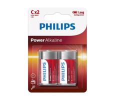 Philips Philips LR14P2B/10 - 2 ks Alkalická batéria C POWER ALKALINE 1,5V 7200mAh