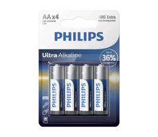 Philips Philips LR6E4B/10 - 4 ks Alkalická batéria AA ULTRA ALKALINE 1,5V 2800mAh