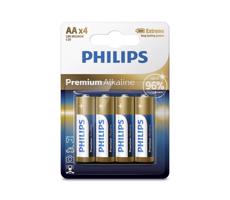 Philips Philips LR6M4B/10 - 4 ks Alkalická batéria AA PREMIUM ALKALINE 1,5V 3200mAh