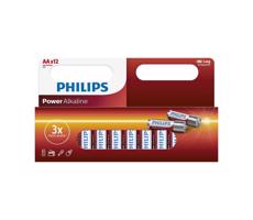 Philips Philips LR6P12W/10 - 12 ks Alkalická batéria AA POWER ALKALINE 1,5V 2600mAh