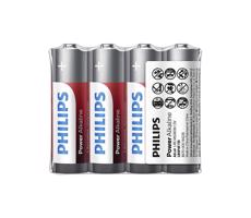 Philips Philips LR6P4F/10 - 4 ks Alkalická batéria AA POWER ALKALINE 1,5V 2600mAh