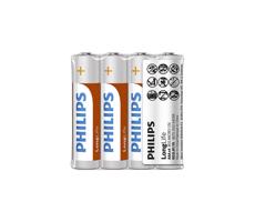 Philips Philips R03L4F/10 - 4 ks Zinkochloridová batéria AAA LONGLIFE 1,5V 450mAh