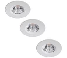 Philips Philips - SADA 3x LED Stmievateľné kúpeľňové svietidlo LED/5,5W/230V 2700K IP65