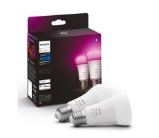 Philips SADA 2x LED Stmievateľná žiarovka Philips Hue WACA A60 E27/6,5W/230V 2000-6500K