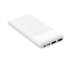 Powerbanka 10000 mAh 3,7V biela