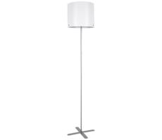 Rabalux Rabalux 74012 - Stojacia lampa IZANDER 1xE27/40W/230V biela/strieborná