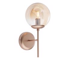 Redo Redo 01-2942 - Nástenná lampa MUNDI 1xE14/28W/230V meď