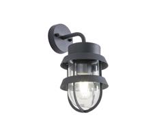 Redo Redo 9498 - Vonkajšia nástenná lampa CLAUT 1xE27/42W/230V IP65 antracit