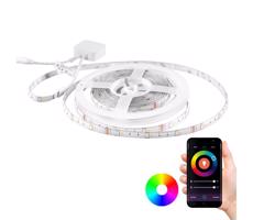 RGB LED Stmievateľný pásik Wi-fi + hudobná funkcia LED/16W/230V 5 m Tuya